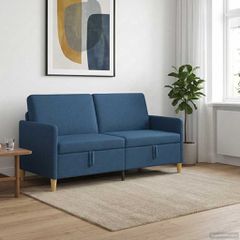 Καναπές με Αποθήκευση Μπλε 172 x 78 x 87 εκ Πολυεστέρας 42036955