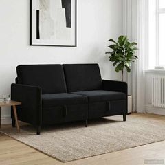 Καναπές με Αποθήκευση Μαύρο 172 x 78 x 87 εκ Πολυεστέρας 42036967