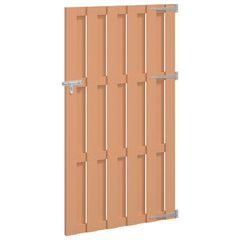 Πύλη Κήπου 100 x 180 cm WPC και Αλουμίνιο Καφέ 42039052
