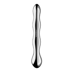 Satisfyer - Cosmic Crest 2 Stainless Steel Double-ended Dildo Silver