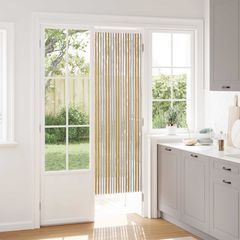 vidaXL Κουρτίνα εντόμων Chenille Γκρι και Μπεζ 56 x 185 cm 100% PP