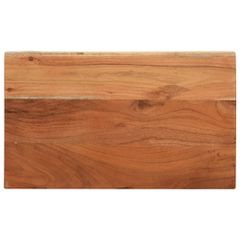 Επιφάνεια Τραπεζιού Ορθογώνια 60x20x3,8 εκ. από Μασίφ Ξύλο Ακακίας 370945