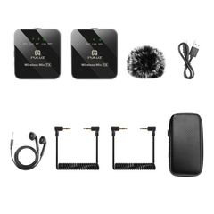 Wireless Lavalier Microphone PULUZ 2 TX + 1 RX-thumb-2