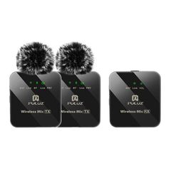 Wireless Lavalier Microphone PULUZ 2 TX + 1 RX-thumb-1