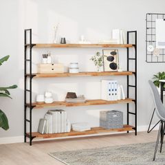 Ράφια Πλωτά 3 τεμ. 140x20x4 εκ. από Μασίφ Ξύλο Ακακίας με Φινίρισμα Λαδιού 3279597