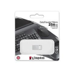 Kingston Pendrive 256GB DataTraveler Micro USB 3.2 Silver EU (DTMC3G2/256GB)