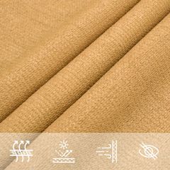 Πανί Σκίασης Τετράγωνο 160 γρ./μ² Άμμος 5x5 μ. HDPE 4002025-thumb-7