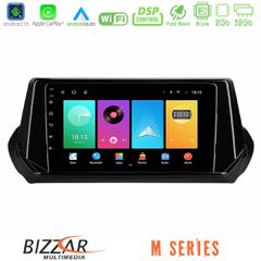 Bizzar M Series 8Core Android16 2+32GB Peugeot 208 2019-2023 Navigation Multimedia Tablet 9 | Pancarshop