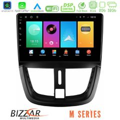 Bizzar M Series 8Core Android16 2+32GB  Peugeot 207 Navigation Multimedia Tablet 9 | Pancarshop