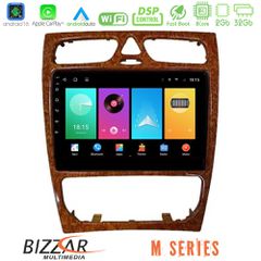 Bizzar M Series 8Core Android16 2+32GB  Mercedes C Class (W203) Navigation Multimedia Tablet 9 (Wooden Style) | Pancarshop