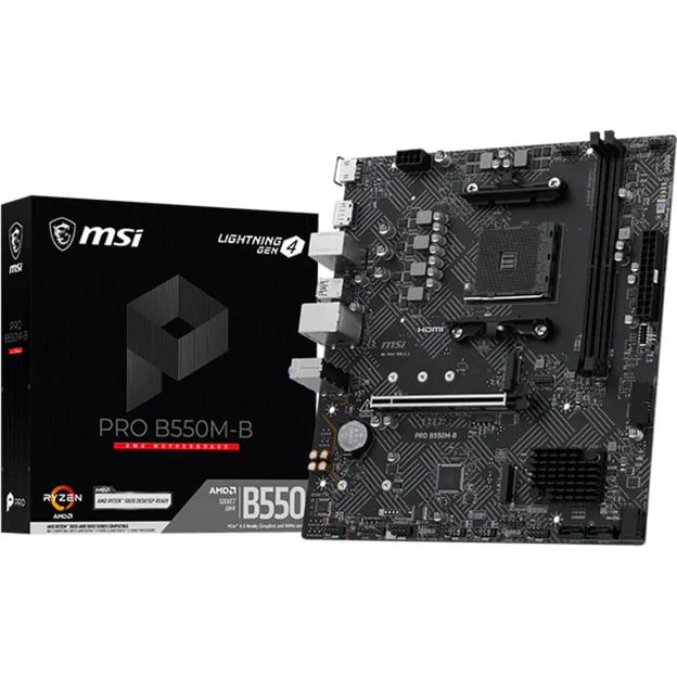 MSI PRO B550M-B Μητρική Micro ATX, AMD AM4