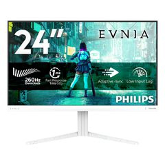 Philips Evnia 3000 24M2N3201PL/00 IPS HDR Monitor 23.8" FHD 1920x1080 260Hz Λευκό
