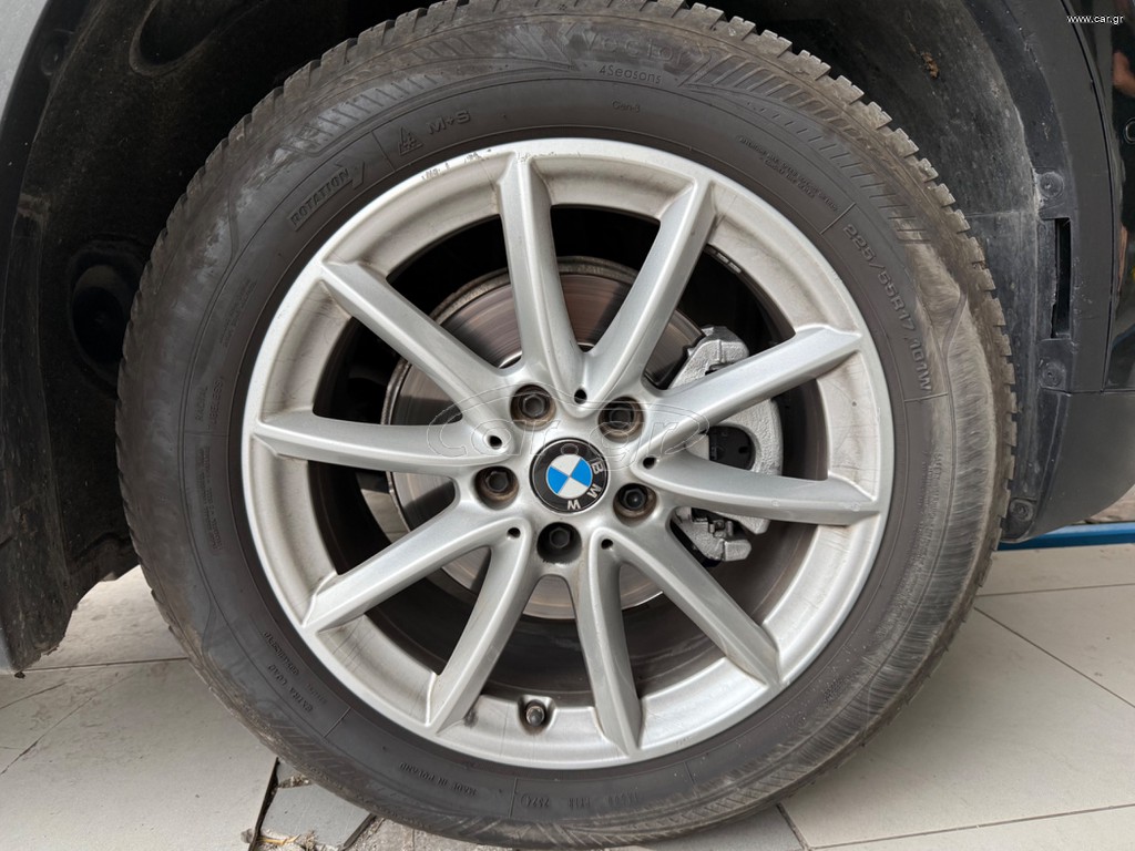 ΖΑΝΤΕΣ ΓΝΗΣΙΕΣ BMW X1 5x112 7,5x17 ET52 ΜΑΖΙ ΜΕ ΕΛΑΣΤΙΚΑ 225/55R17 GOODYEAR 4season dot2524