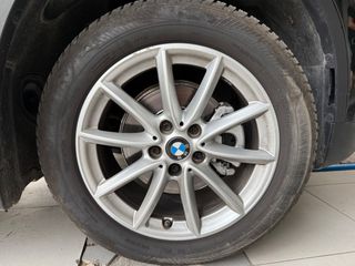 ΖΑΝΤΕΣ ΓΝΗΣΙΕΣ BMW X1 5x112 7,5x17 ET52 ΜΑΖΙ ΜΕ ΕΛΑΣΤΙΚΑ 225/55R17 GOODYEAR 4season dot2524