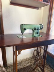 Vintage Husqvarna Sewing Machine-thumb-1