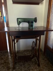 Vintage Husqvarna Sewing Machine-thumb-2
