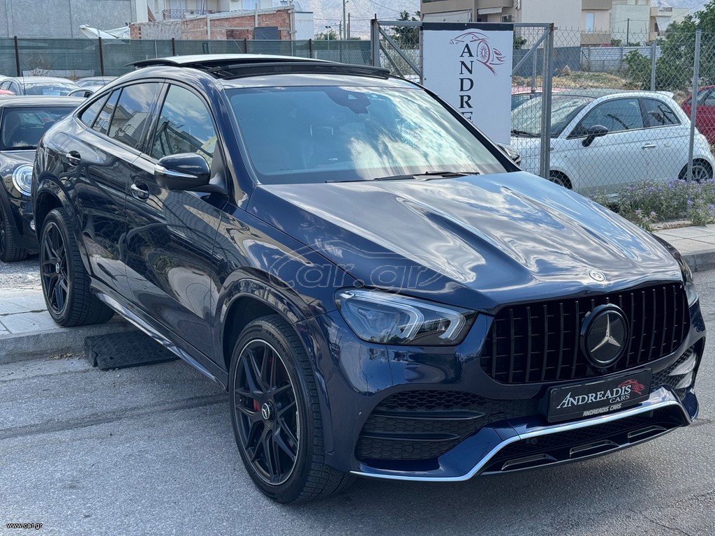 Mercedes-Benz GLE 53 AMG 2021 35500€ ΠΡΟΚΑΤΑΒΟΛΗ ΜΕ ΓΡΑΜΜΑΤΙΑ ΜΕΤΑΞAMG&PANORAMA&FULL EXTRA