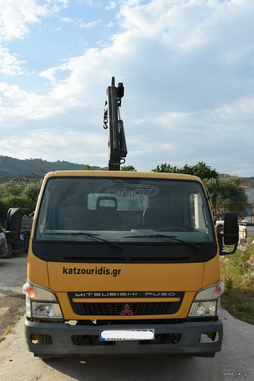 Ανατροπή + Γερανός Mitsubishi 2009 FE95 - CANTER