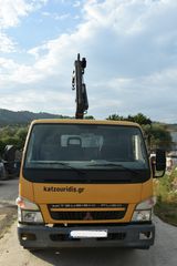 Ανατροπή + Γερανός Mitsubishi 2009 FE95 - CANTER