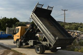 Ανατροπή + Γερανός Mitsubishi 2009 FE95 - CANTER-thumb-1