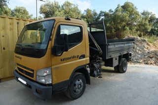 Ανατροπή + Γερανός Mitsubishi 2009 FE95 - CANTER-thumb-2