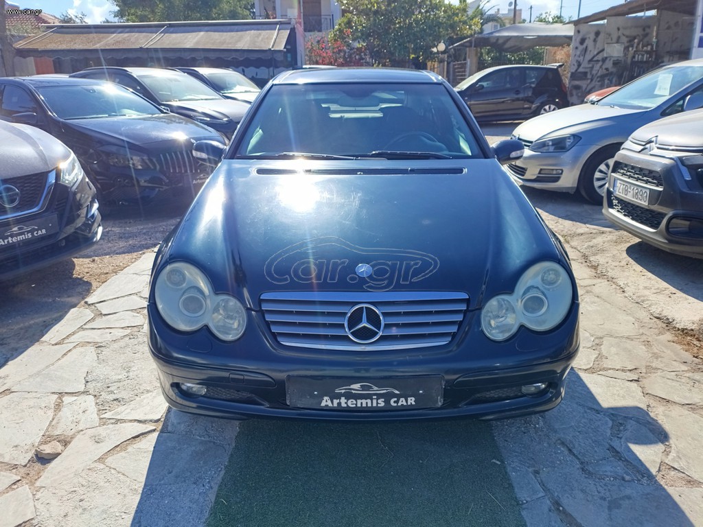 Mercedes-Benz C 230 2003 KOMPRESSOR /ΖΑΝΤΕΣ/ΔΕΡΜΑ/AYTOMATO/BOOΚ//ΑΝΟΙΓΟΜΕΝH ΗΛΙΟΡΟΦΗ