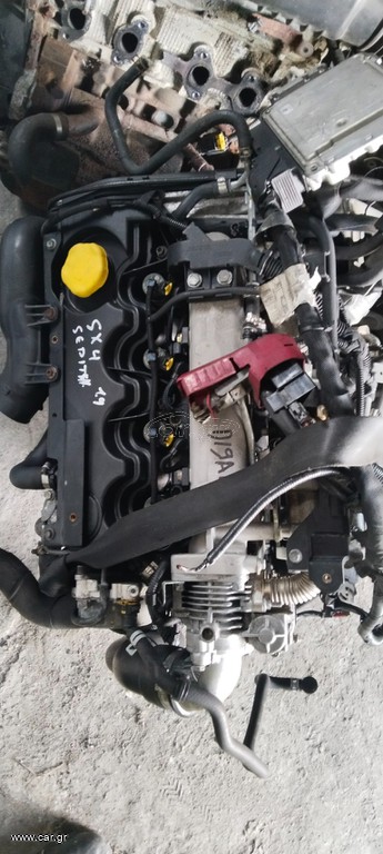 ΚΙΝΗΤΗΡΑΣ - ΜΟΤΕΡ FIAT SEDICI - SUZUKI SX4 KΩΔ.ΚΙΝΗΤΗΡΑ D19AA 1.900cc diesel