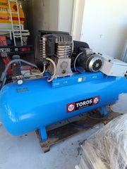 Αεροσυμπιεστής Τριφασικός TOROS 500Lt 7.5HP (UNIMAC) - Ελαφρώς Μεταχειρισμένος