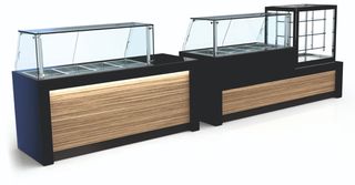 Βιτρίνες για Cafe - Creperie - Snack Bar