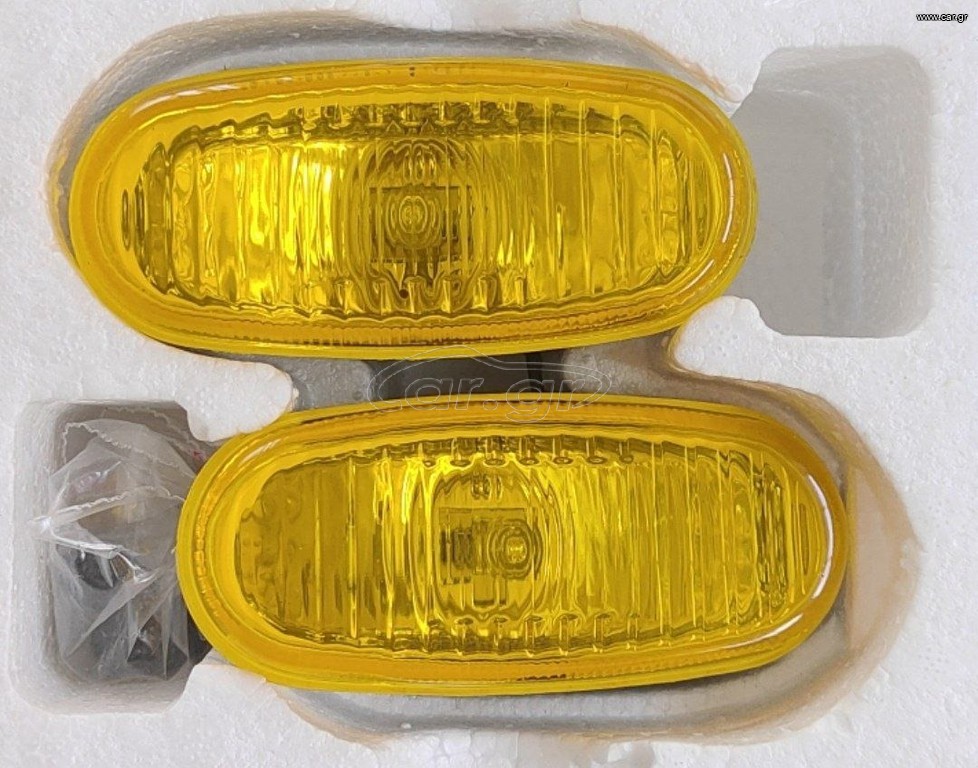Προβολάκι 9cm Halogen H3‑12V – Κίτρινος οβάλ
