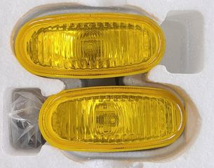 Προβολάκι 9cm Halogen H3‑12V – Κίτρινος οβάλ