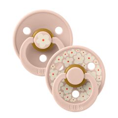 Bibs Πιπίλες Studio Colour Latex 2τμχ No2 Jasmine - Blush Mix