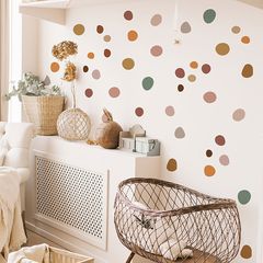 Sipo Αυτοκόλλητα Τοίχου Boho Dots