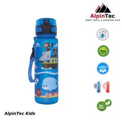 Παγούρι Tritan Alpintec Kids 500ml Pirates Blue