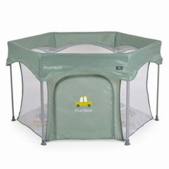 Cangaroo Παρκοκρέβατο Εξάγωνο Playbox Green