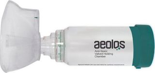 Aeolos Αεροθάλαμος Εισπνοών Με Μάσκα 6+ ετών