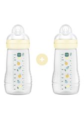 Σετ 2 Μπιμπερό Easy Active™ Baby Bottle 270ml - Unisex – Κρεμ - MAM