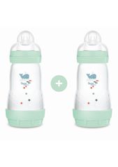 Σετ 2 Μπιμπερό Easy Start™ Anti-Colic 260ml - Boy – Τιρκουάζ - MAM