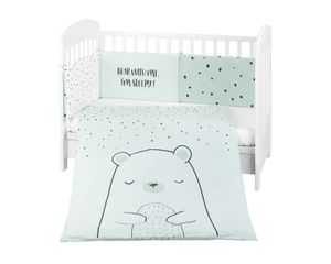 Σετ Προίκας 2τμχ EU Style 70/140 Bear with me Μέντα - Kikka Boo