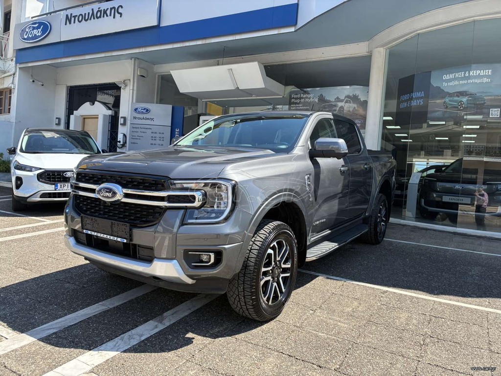 Ford Ranger 2024 DOUBLE CAB LIMITED 2.0L DSL 205 PS Diesel 10-speed automatic