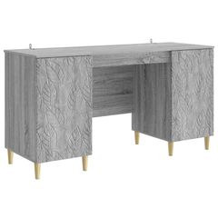 Γραφείο Γκρι Sonoma 142,5 x 50 x 75 εκ. Επεξεργασμένο Ξύλο 3414618