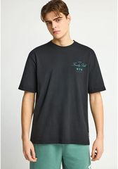 Ανδρικό βαμβακερό relaxed t-shirt με τύπωμα FBM013-020-04