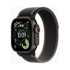 Apple Watch Ultra 3 (Series 11 2025) Gps +Cellular 49mm Black Titanium Case με Trail Loop S/M Black/Charcoal EU