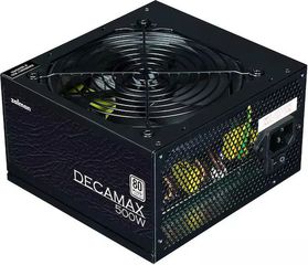 Zalman Decamax 500W Μαύρο Τροφοδοτικό Υπολογιστή Semi Modular 80 Plus Standard