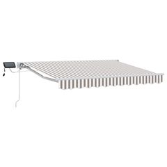 Χειροκίνητο πλαίσιο τέντας με LED 3 x 2,5 μ 3425904