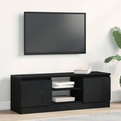 vidaXL Έπιπλο Τηλεόρασης Μαύρο Δρυς 102x30x36 εκ. από Τεχνητό Ξύλο