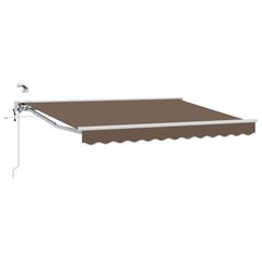 Ηλεκτρικό Αναδιπλούμενο Σκίαστρο Taupe 4,5 x 3 μ 3426257