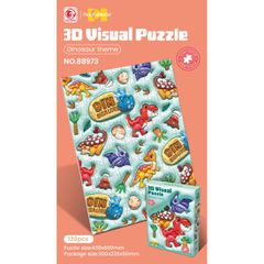 Martin Toys Παζλ 3D 120τμχ Δεινοσαυράκια