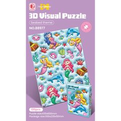 Martin Toys Παζλ 3D 120τμχ Γοργόνες