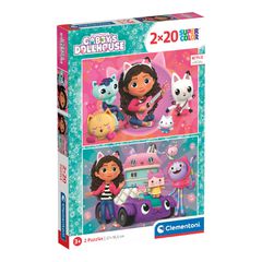 Clementoni Παιδικό Παζλ Super Color DreamWorks Gabby's Dollhouse 2x20τμχ